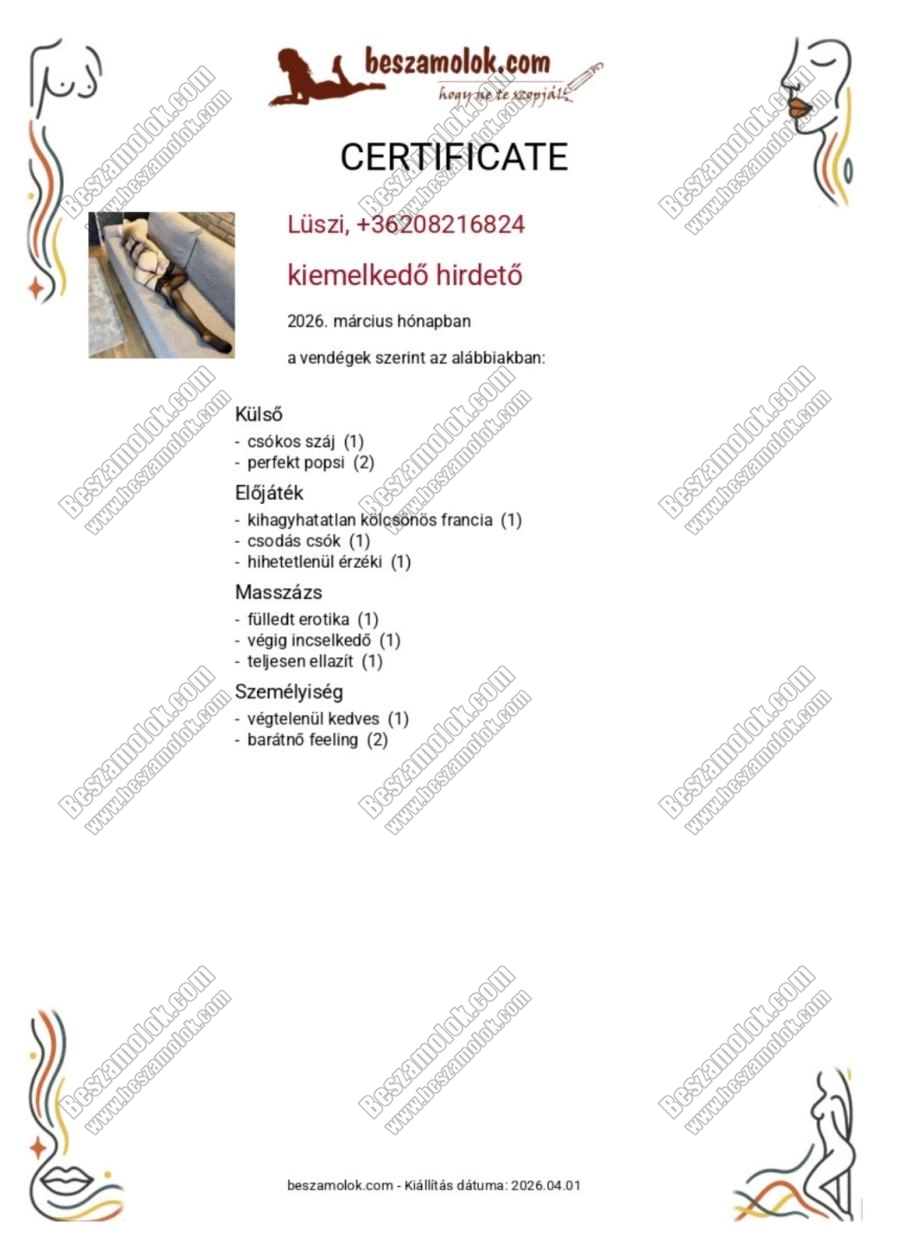 Lüszi - +36 20 821 6824 - szexi masszazs foto